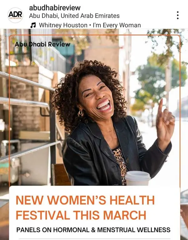Women's Health Festival Abu Dhabi - Media