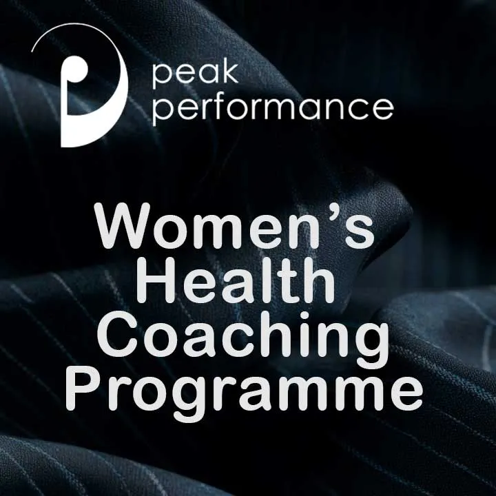 Peak Performance - Women's Health Coaching